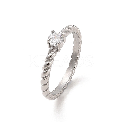 304 Stainless Steel Finger Ring RJEW-C071-08P-1