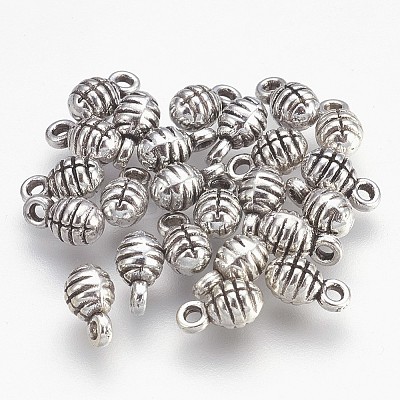 Tibetan Style Alloy Grenade Charms X-EAA333Y-NF-1