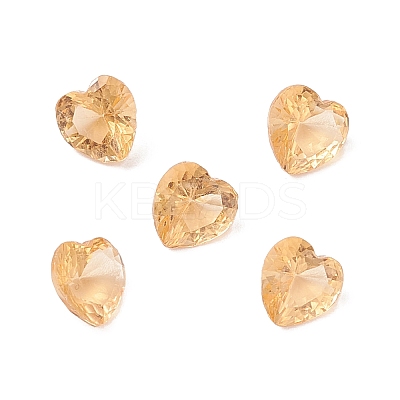 Transparent Pointed Back Glass Cabochons LS-GLAA-WH0015-37K-1
