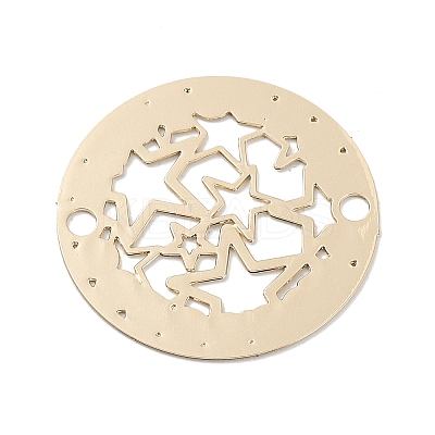 Long-Lasting Plated Brass Connector Charms KK-K366-42KCG-1