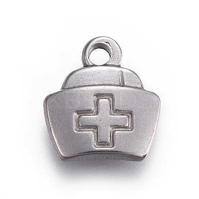 Tarnish Resistant 304 Stainless Steel Charms STAS-I117-03P-1