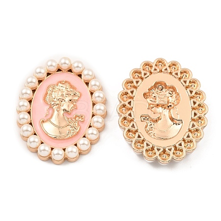Zinc Alloy Enamel Cabochons LS-ENAM-Q501-01LG-02-1