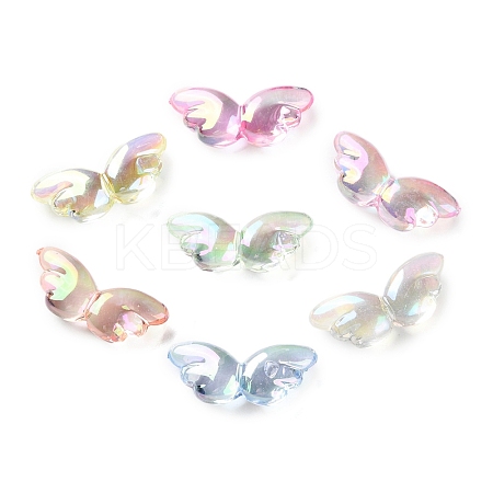Transparent UV Plating Acrylic Beads PACR-D288-15-1