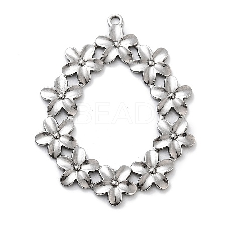 Anti-Tarnish 304 Stainless Steel Pendants LS-STAS-U030-04P-1