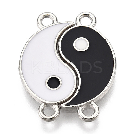 Alloy Enamel Links Connectors PALLOY-N153-25-RS-1