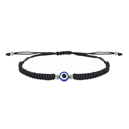 Hamsa Hand with Evil Eye Bead Braided Bead Bracelets SX3134-4-1