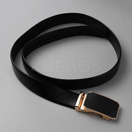 Leather Chain Belt for Man AJEW-WH0504-42A-1