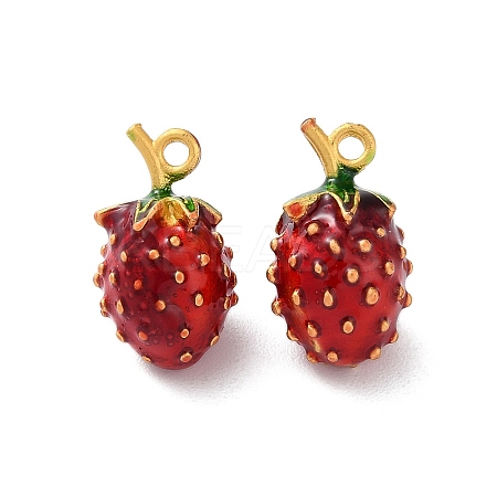 Alloy Enamel Pendants FIND-O003-12G-MG-1