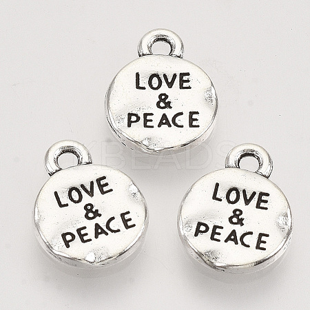 Tibetan Style Alloy Pendants LS-X-TIBEP-T009-24AS-RS-1