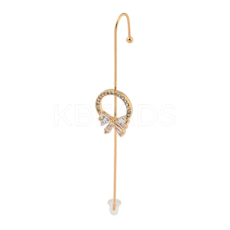 Rhinestone Stud Earring LS-EJEW-G378-01F-1