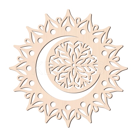 Laser Cut Wooden Wall Sculpture WOOD-WH0105-008-1