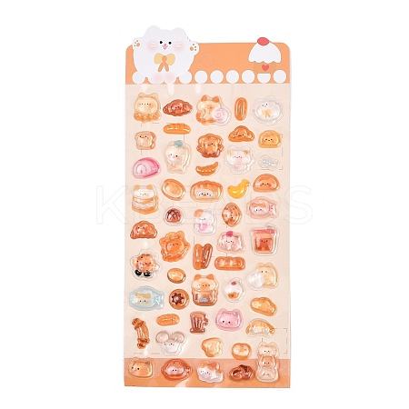PET 3D Puffy Stickers STIC-NH0001-02F-1