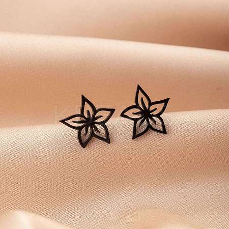 Stainless Steel Small Animal Stud Earrings for Women PW-WG87B69-36-1