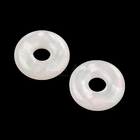 Opaque Resin Pendants CRES-I036-10D-1