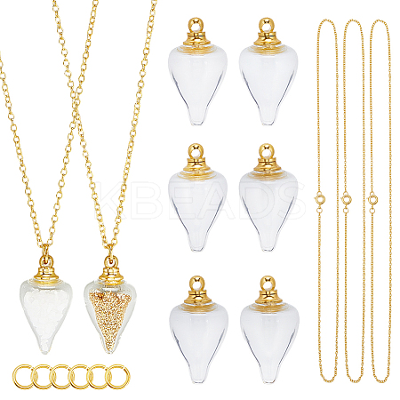 DIY Necklace Making Kits DIY-SC0030-98B-1
