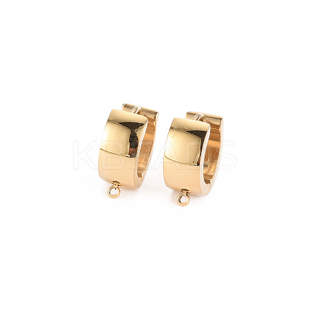 304 Stainless Steel Huggie Hoop Earring Findings LS-STAS-S116-261G-1