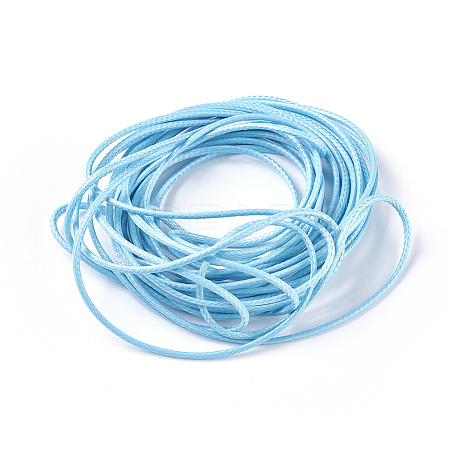 Braided Korean Wax Polyester Cords YC-WH0001-06-1