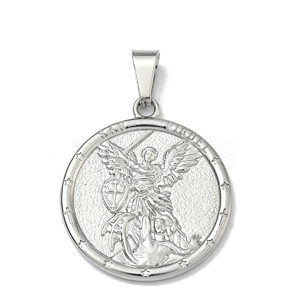 Religion Theme 304 Stainless Steel Pendants STAS-F336-06D-P-1