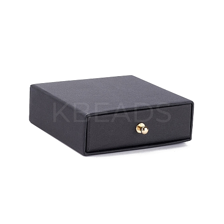 Square Paper Drawer Jewelry Set Box CON-C011-03A-01-1