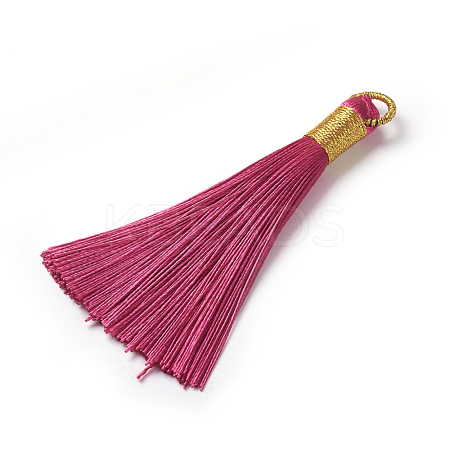 Polyester Tassel Pendants FIND-I009-D10-1