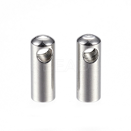 Tarnish Resistant 304 Stainless Steel Cord Ends LS-STAS-D448-114P-1
