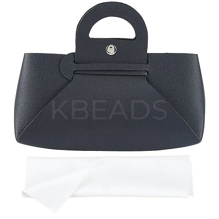 1Pc Imitation Leather Eyeglass Cases AJEW-CN0005-84C-1