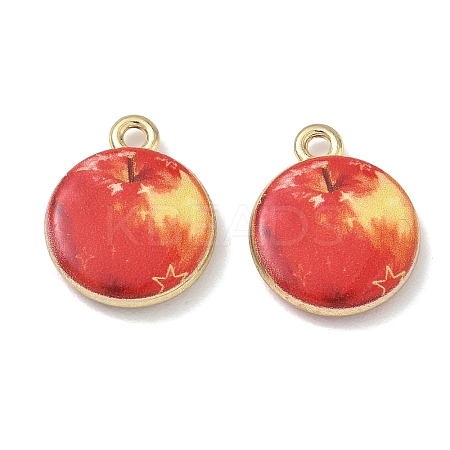 Printed Alloy Pendants AL-CBA4262-01J-1