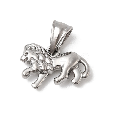 Animal Theme 304 Stainless Steel Pendants STAS-B167-27E-P-1