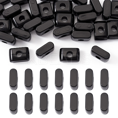 Acrylic European Beads OACR-TAC0013-14I-1