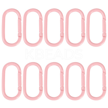 10Pcs Alloy Spring Gate Rings FIND-TA0009-25D-1