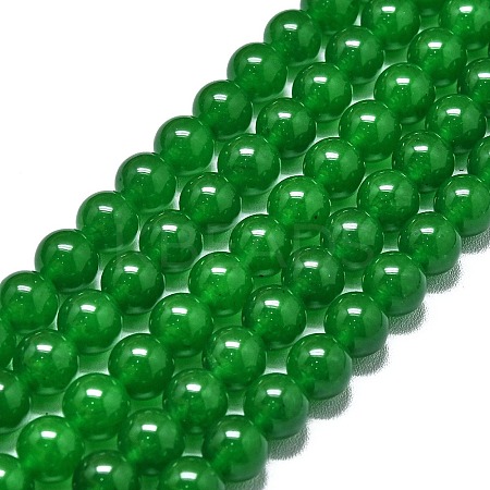 Natural Malaysia Jade Beads Strands G-L645-C01-12mm-17-1