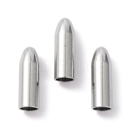 Non-Tarnish 304 Stainless Steel Cord Ends STAS-K146-091-01A-1