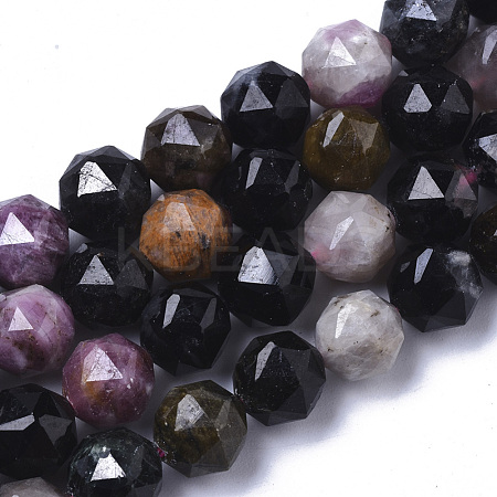 Natural Tourmaline Beads Strands G-N327-03B-04-1