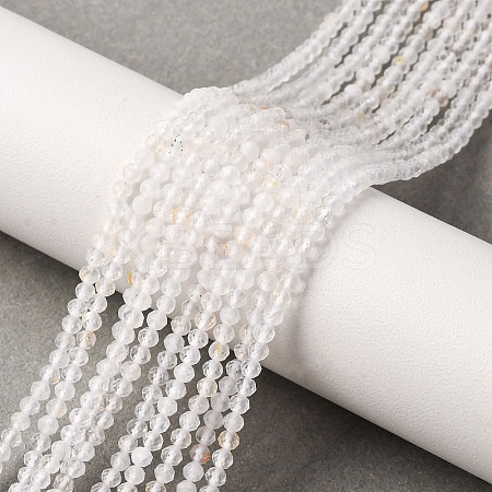 Natural Quartz Crystal Beads Strands G-L629-B07-2mm-1