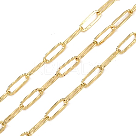 Brass Paperclip Chains CHC-A011-10G-1