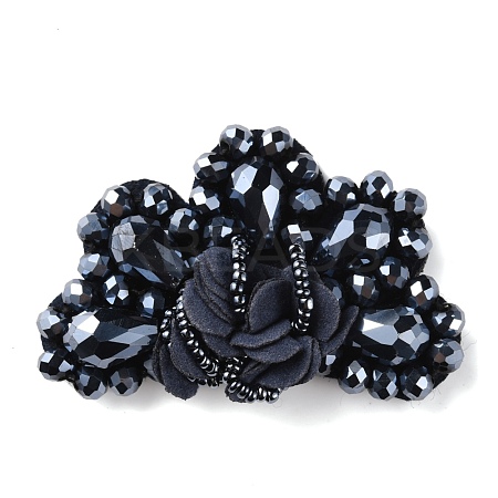 Glass Rhinestone Sew on Ornament Accessories FIND-WH0097-93B-1