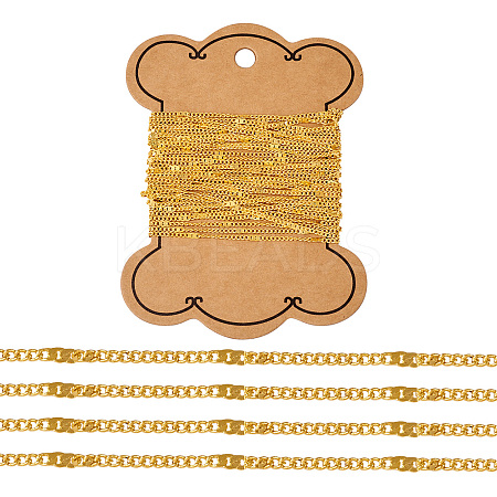 Soldered Brass Covered Iron Link Chains CH-TA0001-06C-1