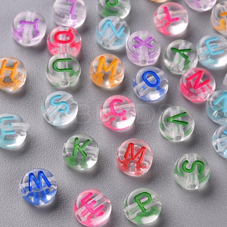 Transparent Clear Acrylic Beads MACR-N008-44-1