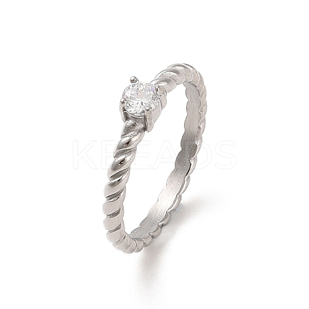 304 Stainless Steel Finger Ring RJEW-C071-08P-1