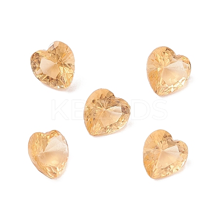 Transparent Pointed Back Glass Cabochons LS-GLAA-WH0015-37K-1