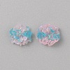 Luminous Transparent Resin Cabochons LS-CRES-TAC0001-009B-1