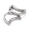 Non-Tarnish 316 Surgical Stainless Steel Hoop Earrings for Women EJEW-P274-18A-P-2