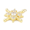 Brass Pave Clear Cubic Zirconia Pendants LS-KK-F875-10G-2