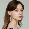 40Pcs 2 Colors 304 Stainless Steel Hoop Earring Findings STAS-SC0010-44-5