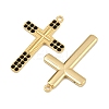 304 Stainless Steel Rhinestone Pendants STAS-P419-11G-01-2