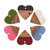 Resin & Wood Pendants RESI-CJ0001-17-2