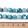 Dyed & Heated Natural Fire Crackle Agate Beads Strands G-N359-01B-06-5