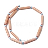 Handmade Lampwork Chevron Beads LAMP-Z019-01-03-2