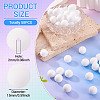 50Pcs Food Grade Eco-Friendly Silicone Beads SIL-TA0002-89A-5