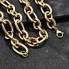 Ion Plating(IP) 304 Stainless Steel Mother and son Chain Necklaces LS-NJEW-M115-01-4